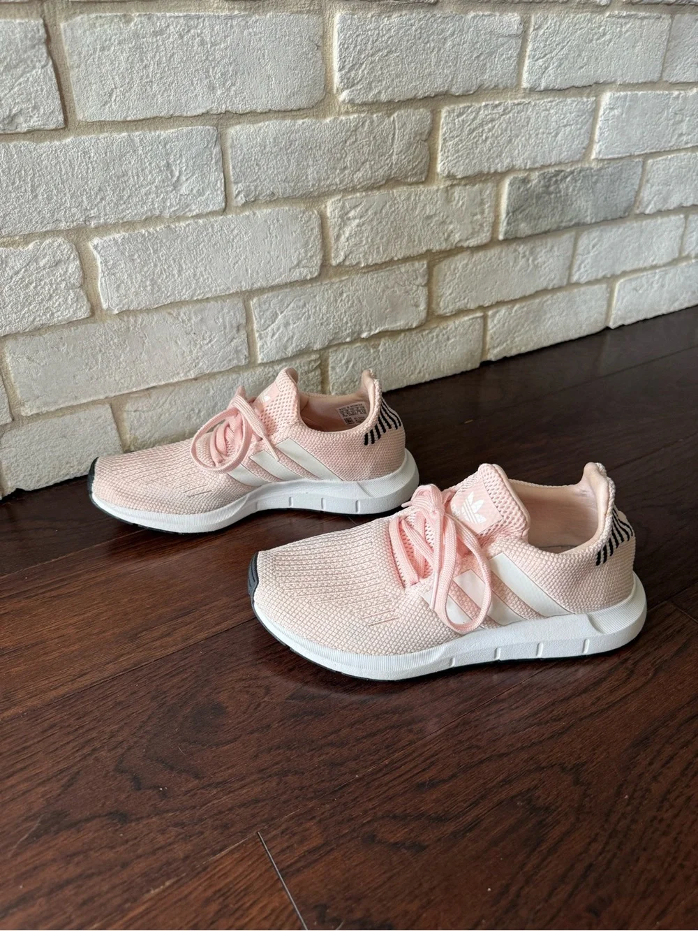 Adidas Swift Run Sneaker in Light Pink
